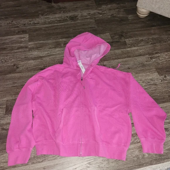 Victoria's Secret Full Zip Campus Hoodie - Picture 5 of 8